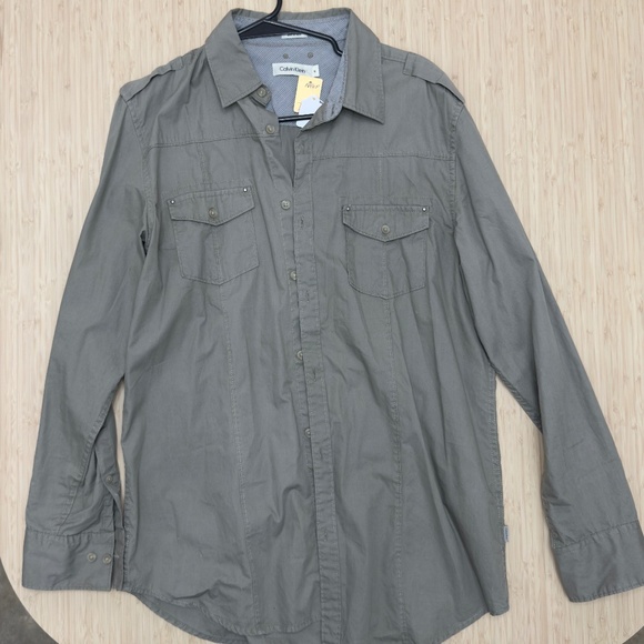 Calvin Klein - Safari Shirt - Size M - Picture 1 of 6
